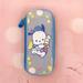 Kawaii Sanrio Cartoon Pencil Case Anime Hello Kitty Mymelody Kuromi Stationery Box Case Transparent High-value Student Supplies