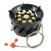 Stable Performance Camping Stove 19800W Windproof Gas Stove for Cooking Picnic Hiking Outdoor Furnace