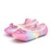 LYCAQL Kid Shoes Dance Shoes Warm Dance Ballet Performance Indoor Shoes Yoga Dance Shoes Sneaker Size 5 (Pink 1.5 Big Kids)