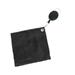Golf Ball Cleaning Cloth Wipe Clean Waterproof Golf Accessories Golf Ball Wiping Black