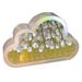 Diy Cloud Tulip Led Night Light Mirror Table Lamps Bedroom Ornaments Decoration