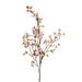 Decor Flower Home Floral Artificial Party Cherry Silk Peach Wedding Home Decor Fall Stems for Tall Vase Them Stems 60919 Floral Flowers Bouquet Flower Baskets for outside Large Outdoor Artificial