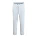 Virmaxy Men s Pants Summer Elastic Button Thin Zip Cargo Pants Outdoor Sports Casual Youth Football Pants White L