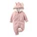 Pimfylm Girls Boys Jumpsuit Fashion Winter Jumpsuit Romper For Babys Pink 6M