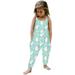 Toddler Girls K ids B aby Jumpsuit 1 Piece Floral Cartoon Easter Bunny Playsuit Strap Romper Summer Outfits Clothes Toddler Romper Boy Outfit