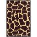 giraffe tall order area rug animal print area rug home decor mat pet-friendly carpet perfect for living room event wedding 3 x 4 rectangle