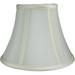 eTeckram Softback Bell Lampshade 5 Top Diameter x 9 Bottom Diameter x 7 Slant Height Faux Silk Eggshell