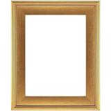 Plein Aire Open Back Frames - 3 Pack Of 1/2 Deep Frames For Canvas Panels Outdoor Artwork & More! - [Gold - 6X8]