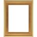 Plein Aire Open Back Frames - 3 Pack Of 1/2 Deep Frames For Canvas Panels Outdoor Artwork & More! - [Gold - 6X8]