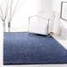 collection area rug - 8 x 10 blue solid design non-shedding & easy care 1.2-inch thick ideal for high traffic areas in living room bedroom (prm300m)