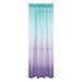 Gradient Color Tulle Door Window Curtain Drape Panel Sheer Scarf Valances 1PC Curtains for A Door Curtains for inside Windows Heavy Thermal Curtains for Winter Curtains for Classroom Short Window