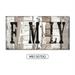 Wood Family Sign Hanging Family Sign Rustic Family Sign Wall Family Sign for Bedroom