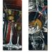 Artistic Home Gallery Cocktail Hour & Martini Lounge by Stefano Ferreri 2-Piece Premium Gallery-Wrapped Canvas Giclee Art Set - 40 x 16 in.