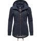 Winterjacke RAGWEAR "YM-Danka" Gr. M (38), blau (jeansblau) Damen Jacken Winterjacken