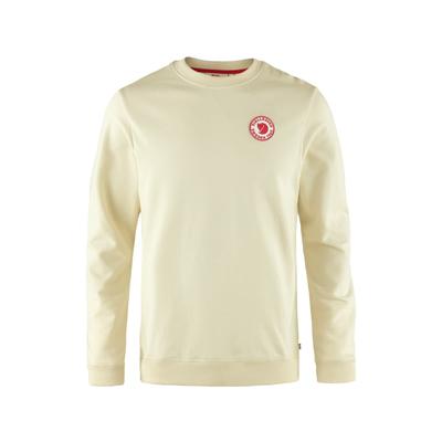 Fjallraven 1960 Logo Badge Sweater - Men's Chalk White Extra Large F87163-113-XL