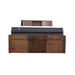 Forest Designs 20" Platform Bed, Solid Wood in Black | 20 H x 63 W x 83 D in | Wayfair 3021-BB