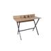 East Urban Home Marekes Dressing Table Wood in Black/Brown | 33.1 H x 39.4 W x 19.7 D in | Wayfair 249A85C4B5E14A939AE499655411D392