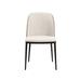 Corrigan Studio® Upholstered Back Side Chair Dining Chair Velvet, Steel in Brown | 32.9 H x 19 W x 21.1 D in | Wayfair
