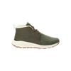 Schnürschuh JACK WOLFSKIN "CAMPFIRE CHAKKA MID M", Gr. UK 11,5 - EU 46, Normalschaft, grün (island, moss), Main Material Second Material 50% Wool; 50% Polyester Lining 100% Polyamide Sole 100% Rubber/ EVA, Schuhe