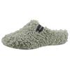 Pantoffel VERBENAS, Damen, Gr. 40, grün (olivgrün), Textil, klassisch, Schuhe Pantoffeln Plüsch Hausschuh Hausschuh, Hausschuh, Homeslipper, Clog in kuscheliger Optik