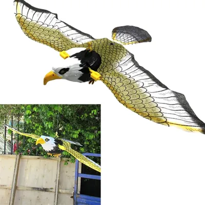 Aigle planeur électrique oiseau volant aigle électrique répulsif pour oiseaux lutte