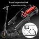 Electric Scooter Air Suspension Front Fork Hydraulic Shock Absorber Rear Damper Kit for Ninebot G30