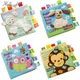 Cribe Baby Rattles Toys Animals Recognize Soft Cloth Book For Babies Story Baby Book Infant