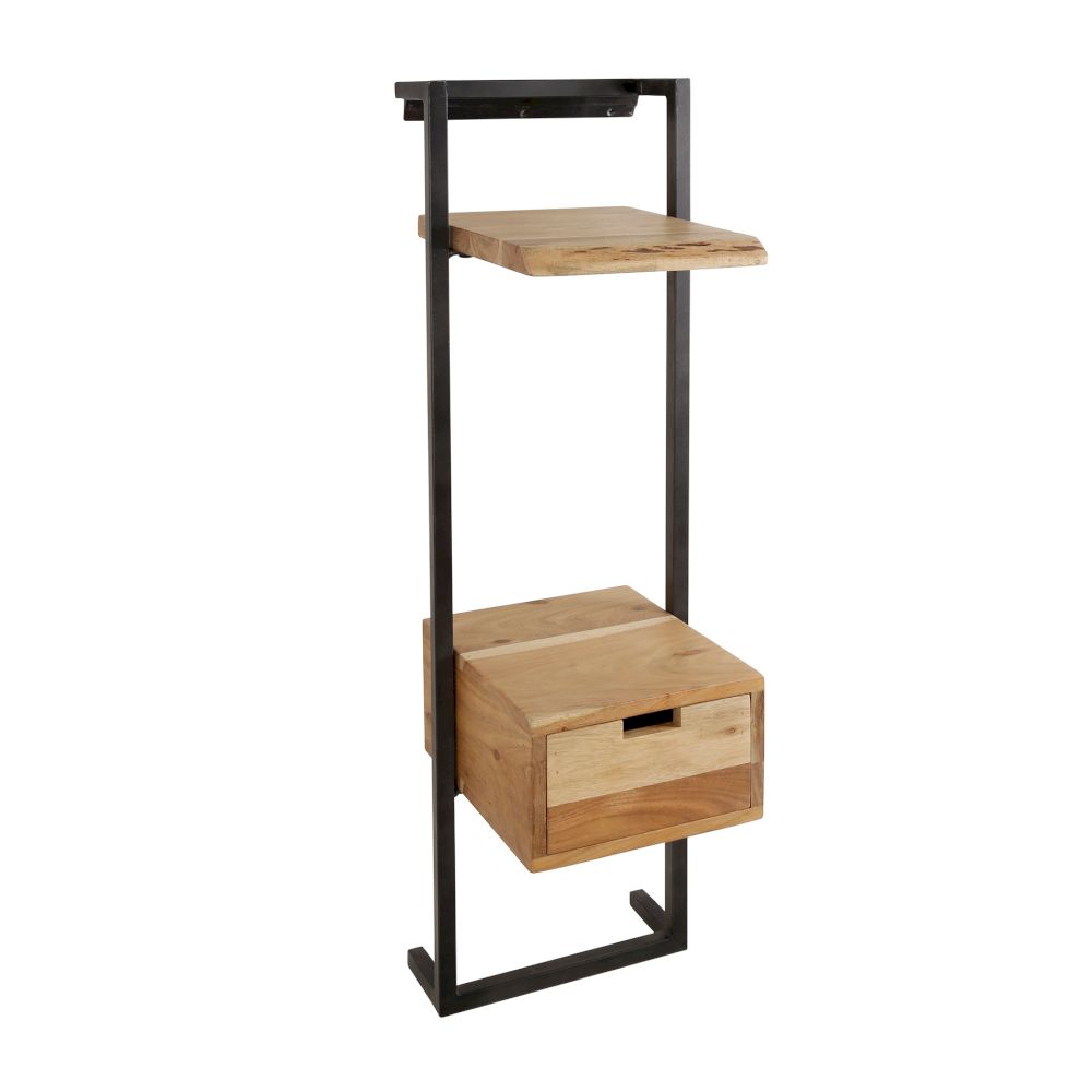 designline »Air-Solid« Massivholz Nachttisch lI 30x100x30 cm Image