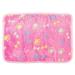 Puppy Blanket Pet Cushion Small Dog Cat Bed Warm Sleep Mat Pet Dog Cat Puppy Kitten Fleece Blanket Bone Cushion 60x40CM (Pink)