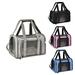 Pet Carrier Soft Sided Pet Travel Carrier 4 Sides Expandable Cat Carrier with Fleece Pad for Cats Puppy and Small Dogs