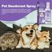 Quistrepon Dog Perfume & Cat Perfume Pet Spray â€“ Nourishing Hydrating Cat & Dog Deodoriz-Ing Spray for Sensitive Skin--50ml