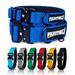 Heavy Duty Nylon Collar for Dogs - Wide Large Dog Collar with Heavy Duty Buckle Soft Pad 2 D-Rings - Heavy Duty Dog Collars for Large Dogs with Strong Pulling Power by Pawtible Sapphire