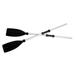 Pair Of Durable Kayak Paddle Alloy Boat Paddle Afloat Float Boat Oars Canoe Rafting Double Ended Detachable Paddle