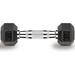 Hex Weights Dumbbells Set for Exercise Fitness 5lb 10lb 15lb 20lb 25lb 30lb 40 pounds Choose Singles or Set of Pairs