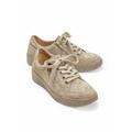 Avena Damen Sneakers Beige einfarbig