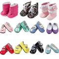 TOYYSB 6 Pairs of Doll Shoes Include Boots Leather Shoes Fits 18 Inch American Girl Doll