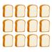 Erasers Eraser Kids Bread Puzzle Toast School Mini Novalty Drafting Sketching Toys Pencil Painting Food Supplies Model