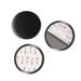 AEBTYKJ 80mm Adhesive Mounting Disk for Adhesive Mounting Disk for Car Dashboards GPS Smartphone Dashboard Disc(Compatible with Garmin Nuvi Magellan GPS & iPhone Smartphone Mount)-3pack
