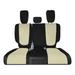 FH Group Custom Fit Car Seat Covers for Honda Odyssey 2018-2023 3rd Row Set Beige Neoprene with Air Freshener