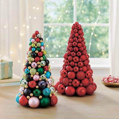 Christmas Tabletop Ornament Tree - Multi - Grandin Road