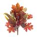 Mixed Fall Foliage Leaf Pick (Set of 6) - 12" x 4" x 16"