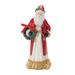 Santa w/Books 12.75”H Resin - 5.25"L x 4.75"W x 12.25"H