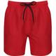 Badeshorts REEBOK ""Yale"" Gr. S, N-Gr, rot Herren Badehosen Bekleidung