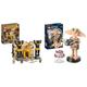 LEGO 77013 Indiana Jones Flucht aus dem Grabmal Konstruktionsspielzeug mit Tempel und Mumie Minifigur & 76421 Harry Potter Dobby der Hauself Set, bewegliche ikonische Figur, Spielzeug