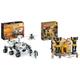 LEGO 42158 Technic NASA Mars-Rover Perserverance Weltraum Spielzeug Set & 77013 Indiana Jones Flucht aus dem Grabmal Konstruktionsspielzeug mit Tempel und Mumie Minifigur
