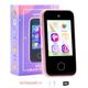 Pretend Smart Phone for Kids 3 4 5 6 7 8 Years Old Girl& Boy Xmas Birthday Gift, Toddler Play& Learning Toy Phone with Puzzle Game, Camera, MP3 Music Player, Alarm, Story, Flashlight, 8GB SD Card