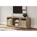 Signature Design by Ashley Hyanna 63.39" W Storage Credenza Wood in Brown | 25.79 H x 63.39 W x 19.33 D in | Wayfair W1050-168