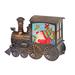 iH casadécor LED Gnome on Train Decorative Accent | 3.3 H x 1.83 W x 1.8 D in | Wayfair EG-X8118