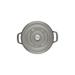 Staub Cast Iron Round Dutch Oven Non Stick/Enameled Cast Iron/Cast Iron in Gray | 2.75 quarts | Wayfair 1102218