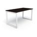 Compel Pivit 3 Piece Rectangular Writing Desk Office Set w/ Chair Metal in Black/Brown/Gray | 30" H x 72" W x 24" D | Wayfair